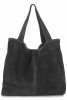 Kožené kabelka shopper bag Vittoria Gotti černá V6048